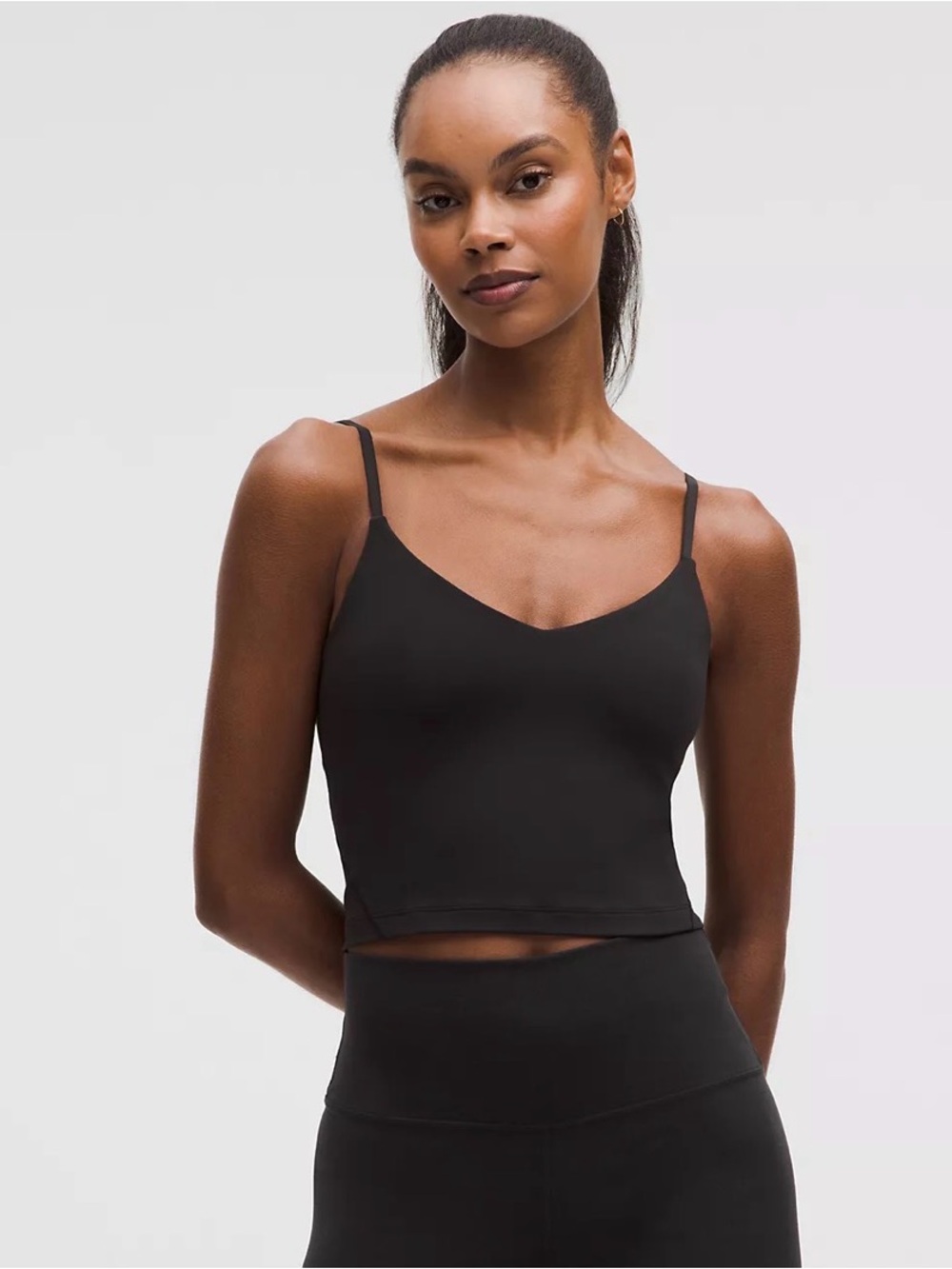 lululemon align cropped cami tank top (A cup)